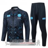 Set Completo Lunga Zip Giacca Bambino Napoli 2025 2026 Grigio Nero Set Completo Lunga Zip Giacca Bambino Napoli 2025 2026 Grigio Nero