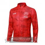 Ropa Deportiva Con Cremallera Larga Napoli 2024 2025 Rosso Ropa Deportiva Con Cremallera Larga Napoli 2024 2025 Rosso
