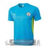 Maglia Formazione Manchester City 2024 2025 Blu Maglia Formazione Manchester City 2024 2025 Blu