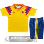 Set Completo De Maglia Bambino Columbia Retro Home 1990 Set Completo De Maglia Bambino Columbia Retro Home 1990