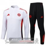 Set Completo Felpa Allenamento Formazione Bayern Munich 2025 2026 Bianco Rosso Nero Set Completo Felpa Allenamento Formazione Bayern Munich 2025 2026 Bianco Rosso Nero