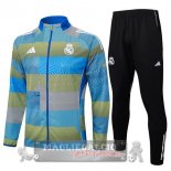 Set Completo Lunga Zip Giacca Real Madrid 2025 2026 Blu Giallo Nero Set Completo Lunga Zip Giacca Real Madrid 2025 2026 Blu Giallo Nero