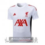 Maglia Formazione Liverpool 2025 2026 Bianco Rosso Maglia Formazione Liverpool 2025 2026 Bianco Rosso