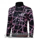 Lunga Zip Giacca Paris Saint Germain 2025 2026 Nero Rosa Lunga Zip Giacca Paris Saint Germain 2025 2026 Nero Rosa