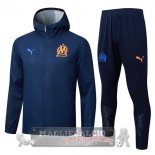 Set Completo Giacca a vento Marsella 2025 2026 Blu Set Completo Giacca a vento Marsella 2025 2026 Blu