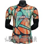 Pre partita Giocatori Maglia Arsenal 2024 2025 Arancione Pre partita Giocatori Maglia Arsenal 2024 2025 Arancione