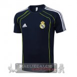 Maglia Formazione Real Madrid 2025 2026 Blu Navy Verde Maglia Formazione Real Madrid 2025 2026 Blu Navy Verde
