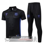 Barcelona Nero Purpureo Maglia POLO Set Completo 2025 2026 Barcelona Nero Purpureo Maglia POLO Set Completo 2025 2026