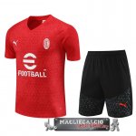 AC Milan Insieme Completo Bambino Formazione 2023/2024 Rosso Nero AC Milan Insieme Completo Bambino Formazione 2023/2024 Rosso Nero