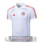 Bayern Monaco Bianco Blu Rosso Maglia POLO 2025 2026 Bayern Monaco Bianco Blu Rosso Maglia POLO 2025 2026
