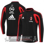 Felpa Allenamento Formazione AC Milan 2005 2006 Nero Felpa Allenamento Formazione AC Milan 2005 2006 Nero