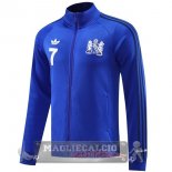 Lunga Zip Giacca Manchester United 2024 2025 Blu Lunga Zip Giacca Manchester United 2024 2025 Blu