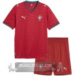 Set Completo Maglia Bambino Portogallo Home 2026 Set Completo Maglia Bambino Portogallo Home 2026