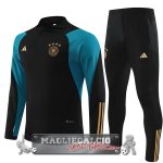 Germania Set Completo Nero Verde Felpa Da Allenamento 2023 Germania Set Completo Nero Verde Felpa Da Allenamento 2023
