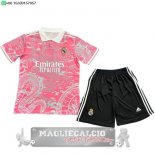 speciale Set Completo Uomo Real Madrid 2025 2026 Rosa Nero speciale Set Completo Uomo Real Madrid 2025 2026 Rosa Nero