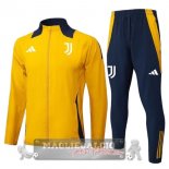Set Completo Lunga Zip Giacca Juventus 2025 2026 Giallo Blu Set Completo Lunga Zip Giacca Juventus 2025 2026 Giallo Blu