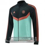 Lunga Zip Giacca Bayern Munich 2024 2025 Grigio Verde Lunga Zip Giacca Bayern Munich 2024 2025 Grigio Verde