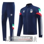 Set Completo Lunga Zip Giacca Italia 2025 Blu Navy Rosso Set Completo Lunga Zip Giacca Italia 2025 Blu Navy Rosso