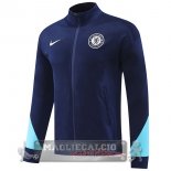 Lunga Zip Giacca Chelsea 2024 2025 Blu Navy Lunga Zip Giacca Chelsea 2024 2025 Blu Navy
