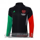 Lunga Zip Giacca Arsenal 2025 2026 Nero Verde Rosso Lunga Zip Giacca Arsenal 2025 2026 Nero Verde Rosso