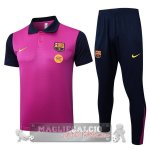 Barcelona Purpureo Blu Maglia POLO Set Completo 2025 2026 Barcelona Purpureo Blu Maglia POLO Set Completo 2025 2026
