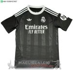 Thailandia Portiere Maglia Calcio Real Madrid 2025 2026 Nero Thailandia Portiere Maglia Calcio Real Madrid 2025 2026 Nero