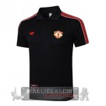 Manchester United Nero Rosso Maglia POLO 2025 2026 Manchester United Nero Rosso Maglia POLO 2025 2026