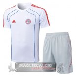 Set Completo Formazione Maglia Bayern Monaco 2025 2026 Bianco Blu Grigio Set Completo Formazione Maglia Bayern Monaco 2025 2026 Bianco Blu Grigio