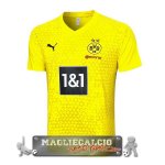 Borussia Dortmund Formazione Maglia Calcio 2023-24 Giallo Borussia Dortmund Formazione Maglia Calcio 2023-24 Giallo