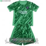 Portiere Set Completo Bambino Paris Saint Germain 2024 2025 Verde Portiere Set Completo Bambino Paris Saint Germain 2024 2025 Verde