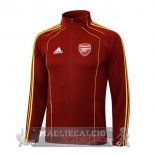 Lunga Zip Giacca Arsenal 2025 2026 Rosso I Giallo Lunga Zip Giacca Arsenal 2025 2026 Rosso I Giallo