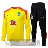 Set Completo Felpa Allenamento Brasile 2026 Set Completo Felpa Allenamento Brasile 2026