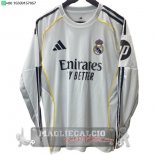 Thailandia Home concetto Manica lunga Real Madrid 2025 2026 Thailandia Home concetto Manica lunga Real Madrid 2025 2026