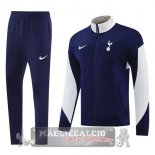 Set Completo Lunga Zip Giacca Tottenham Hotspur 2025- 2026 Blu Bianco Set Completo Lunga Zip Giacca Tottenham Hotspur 2025- 2026 Blu Bianco