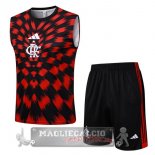 Set Completo Maglia Flamengo Senza Maniche Formazione 2025 2026 Rosso I Nero Set Completo Maglia Flamengo Senza Maniche Formazione 2025 2026 Rosso I Nero