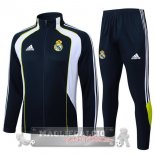 Set Completo Lunga Zip Giacca Real Madrid 2025 2026 Blu Navy I Bianco Set Completo Lunga Zip Giacca Real Madrid 2025 2026 Blu Navy I Bianco