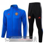 Set Completo Lunga Zip Giacca Manchester United 2025 2026 Nero I Blu Set Completo Lunga Zip Giacca Manchester United 2025 2026 Nero I Blu