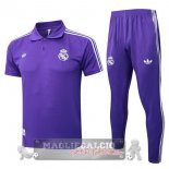 Real Madrid Purpureo Maglia POLO Set Completo 2025 2026 Real Madrid Purpureo Maglia POLO Set Completo 2025 2026