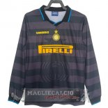 Terza Manica lunga Inter Milán Retro 1997 1998 Terza Manica lunga Inter Milán Retro 1997 1998