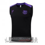 Maglia Formazione Senza Maniche Barcelona 2025 2026 Nero Purpureo Maglia Formazione Senza Maniche Barcelona 2025 2026 Nero Purpureo