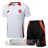 Set Completo Maglia Formazione Internacional 2025 2026 Bianco Nero Set Completo Maglia Formazione Internacional 2025 2026 Bianco Nero