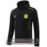 Felpa Cappuccio Borussia Dortmund 2024 2025 Nero Felpa Cappuccio Borussia Dortmund 2024 2025 Nero