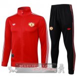 Set Completo Lunga Zip Giacca Manchester United 2025 2026 Rosso I Nero Set Completo Lunga Zip Giacca Manchester United 2025 2026 Rosso I Nero