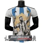 Thailandia Speciale Giocatori Maglia Calcio Argentina 2023 Blu Bianco Thailandia Speciale Giocatori Maglia Calcio Argentina 2023 Blu Bianco