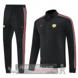 Set Completo Lunga Zip Giacca Manchester United 2025 2026 Nero Set Completo Lunga Zip Giacca Manchester United 2025 2026 Nero