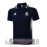 Real Madrid Blu Navy Verde Maglia POLO 2025 2026 Real Madrid Blu Navy Verde Maglia POLO 2025 2026