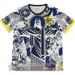 Thailandia Speciale Maglia Brasile 2026 Grigio Bianco Giallo Thailandia Speciale Maglia Brasile 2026 Grigio Bianco Giallo