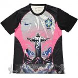Thailandia Speciale Maglia Brasile 2026 Nero Grigio Rosa Thailandia Speciale Maglia Brasile 2026 Nero Grigio Rosa