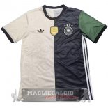 Thailandia Speciale Maglia Germania 2025 Bianco Nero Verde Thailandia Speciale Maglia Germania 2025 Bianco Nero Verde