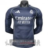 Away Giocatori Manica lunga Real Madrid 2025 2026 Away Giocatori Manica lunga Real Madrid 2025 2026